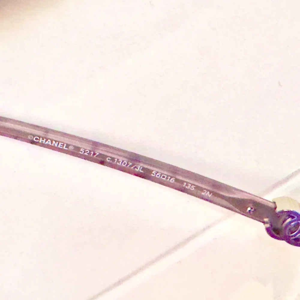 Chanel Sunglasses w Enameled CC Logo Charms